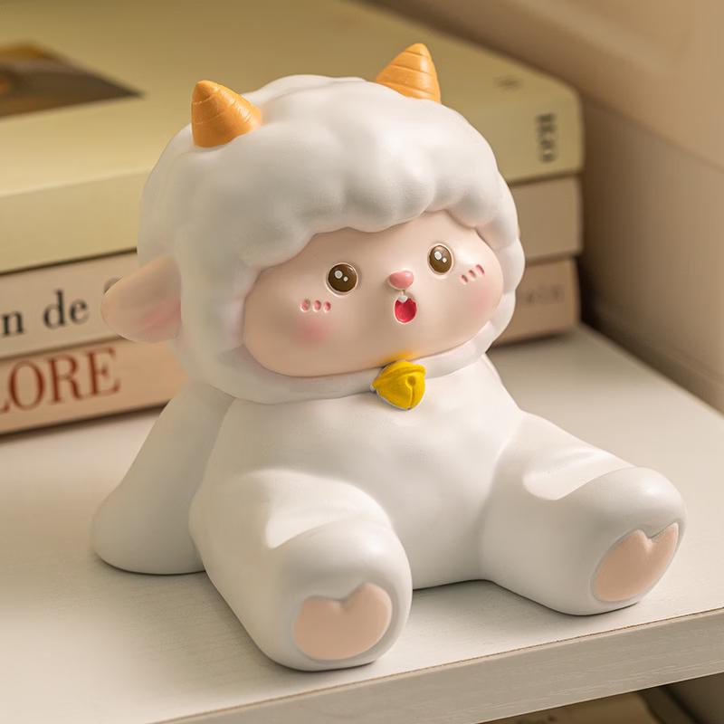 

Creative Resin Lamb Phone Stand