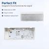 Refrigerator Compartment Lighting Replacement W10515057 with Housing, LED Assembly for Interior Service with Connector Socket and Side Mount Design