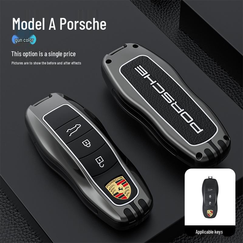 Compatible Key Case for Porsche: New Macan, Panamera, Cayenne, 718/911