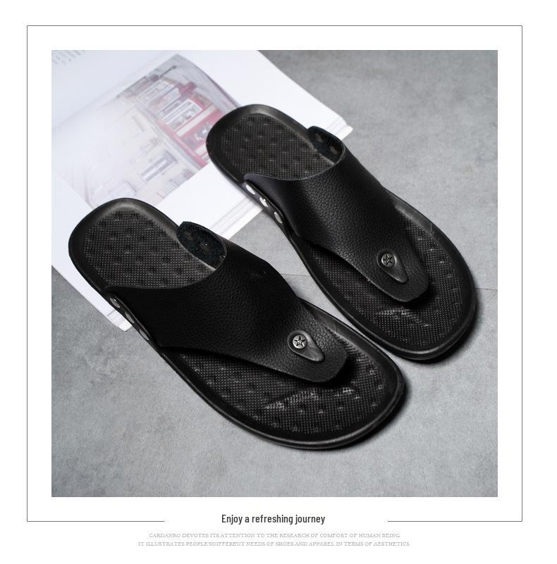 Men's Summer Korean Style Fashion Flip-Flops for Indoors and Outdoors