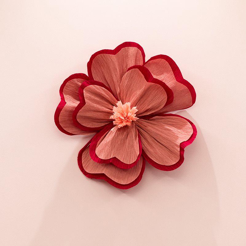 Wedding Crepe Paper Flower Decoration: Bedside, Bedroom, Wall Decor for Engagements & Weddings