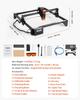Laser Engraver Laser Engraving Machine 5W Compressed Spot Eye Protection