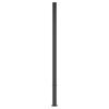 WPC and Aluminum Fence Panel Black