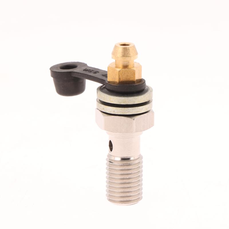 

M10X1.25Mm M10X1.0Mm Universal Banjo Bolt Bleed Nipple Bleed Screws For Motorcycle Brake Pump