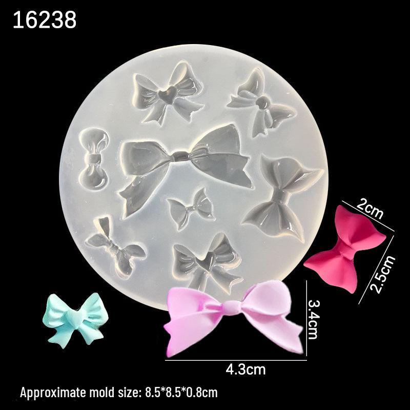 

Мини-бант и луна звездное небо эпоксидная УФ-клеевая форма аксессуары