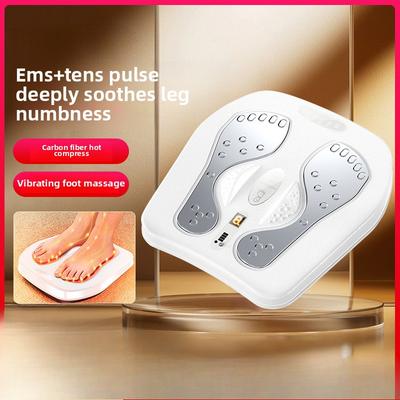 Masażer stóp Elektryczny masażer stóp EMS Pulse Foot Vibration Bezprzewodowy pilot zdalnego sterowania Urządzenie do terapii stóp