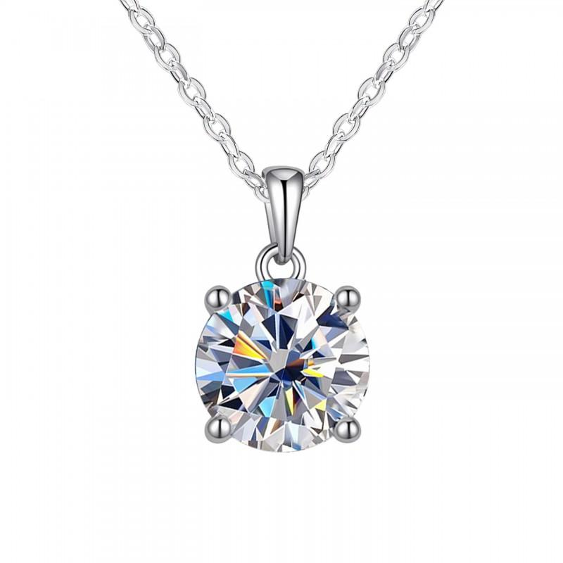 Classic 4-claw Clavicle Necklace Minimalist Versatile Luxury Pendant Women
