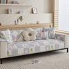 LaTeX Ice Silk Sofa Cushion Summer Summer Summer Summer Mat Cartoon Printed Cushion Non-Slip Ice Mat Modern Sofa Cover Summer