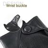 Echtes Leder Herren Halbfinger Fahren Radfahren Rutschfest Belüftung Fingerlos Fitnessstudio FitnessS Lammleder Outdoor Sport Handschuhe