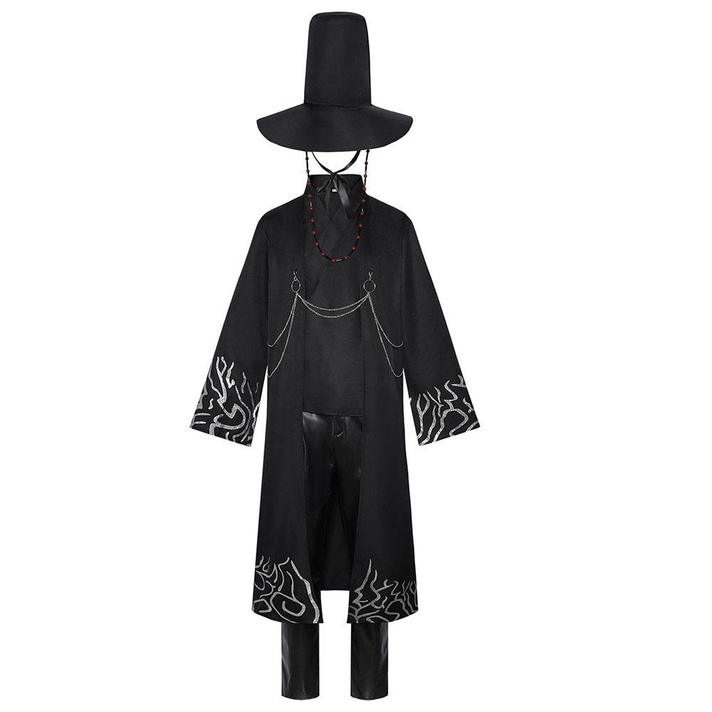 

Аніме Саджа Хлопці Косплей Костюм Хелловін З принтом K-Pop Мисливці на Демонів Косплей Кимоно Набір Для Шоу Вечірки Одяг Капелюх Для Дорослих Дітей Kids 150 size