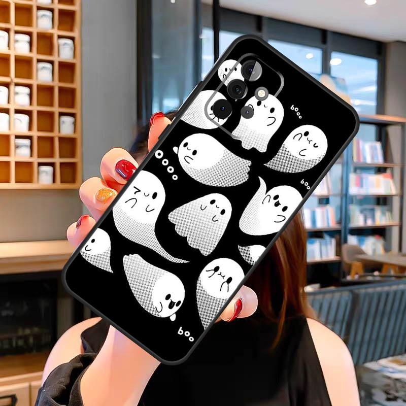 Halloween Spooky Ghost Case For Samsung Galaxy A14 A34 A54 A52S A12 A22 A32 A52 A72 A13 A33 A53 A73 A31 A51 A71