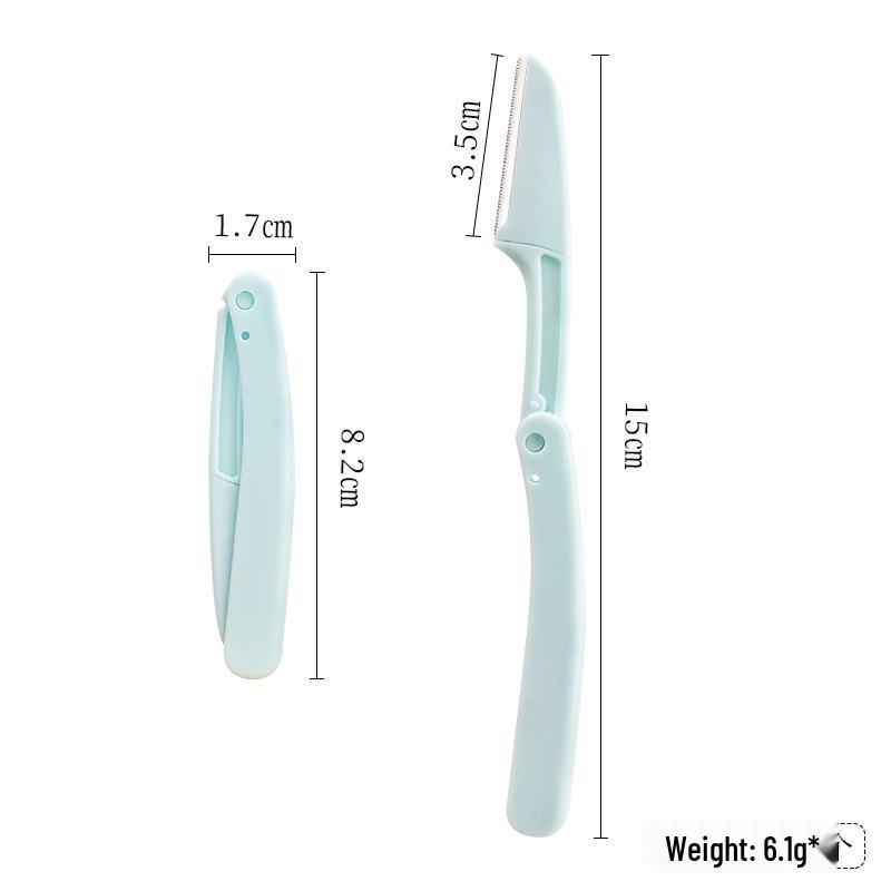Folding Anti-Scratch Eyebrow Razor for Beginners - Daily Beauty Tool