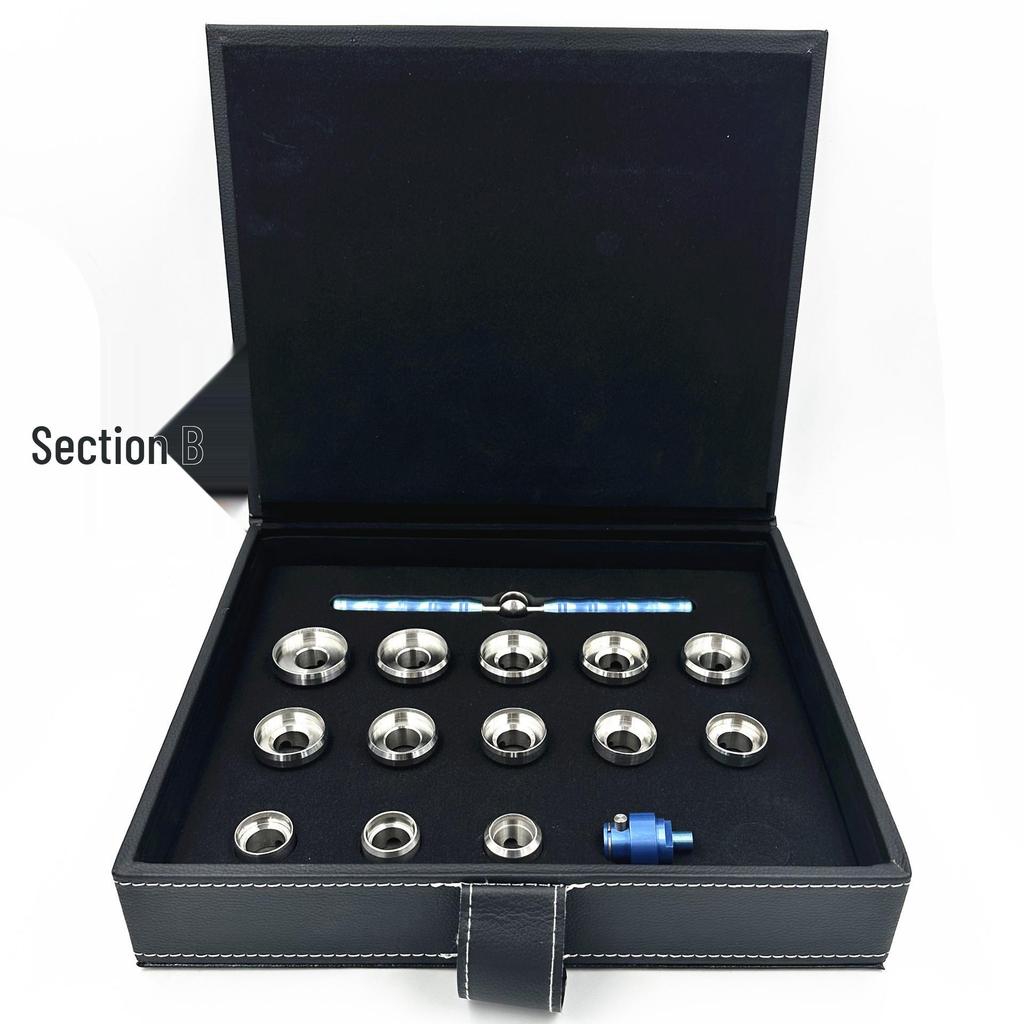 15-Piece Watch Repair Set: Rolex/Tudor Case Opener & Dual-Use Tools.