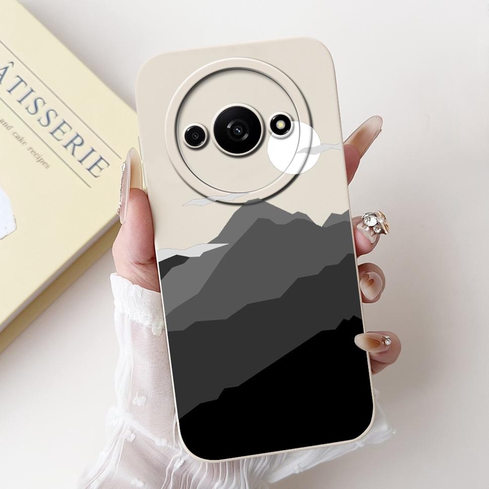 For Xiaomi Redmi A3 4G Case Luxury Art Painted Cover For Redmi A3 A2 A1 RedmiA3 RedmiA1 Phone Casing Soft Fundas ShockProof