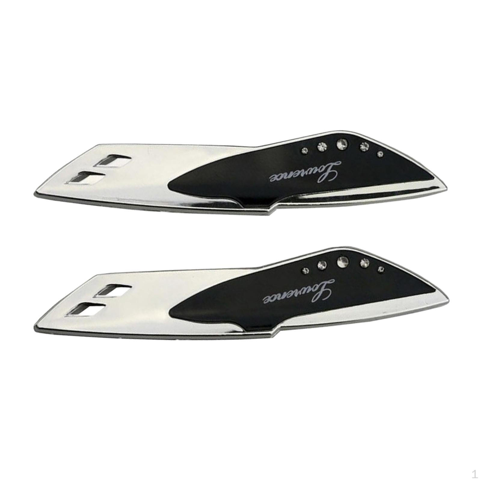 2 Pieces Car Windscreen Wiper Pressurizer Stand Protector Wing Blade Spoilers for Truck
