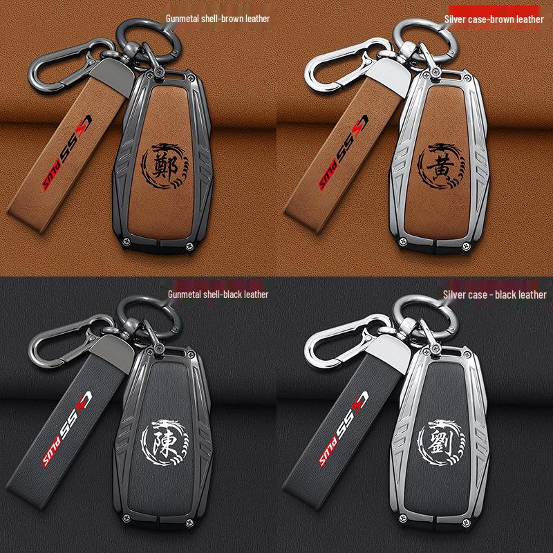 Changan CS55 PLUS Key Case: 2nd/3rd Gen Blue Whale Edition, Three-Button Protective Shell for Men & Women