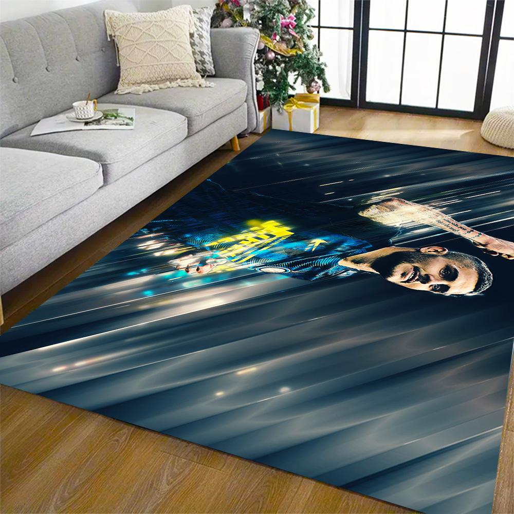 Argentina Football Player Carpet Suitable for Dining Room Bedrooms Entryway Game Room Anti-slip Rug Office Home Decor Gift for Festivals