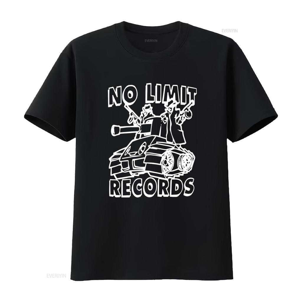 Vintage 2000s No Limit Records T Shirt Bold Design Retro Appeal Perfect for Hip Hop Fans Vintage Washed Slightly Homme