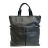 F54759 A4-size Compatible Tote Bag Leather Business Bag Black Leather Used