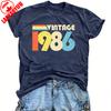 Geschenke Für Wounisex Fünfzigster Geburtstag T-Shirts Vintage 1976 50 Jahre Alt Geburtstagsparty Lustiges Grafik Print Shirt Sommer Baumwolle T-Shirts