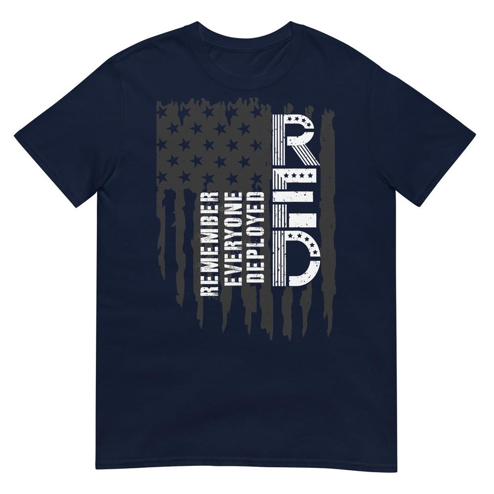 On Friday We Wear Red Friday Military Support Troops Us Flag TShirt S