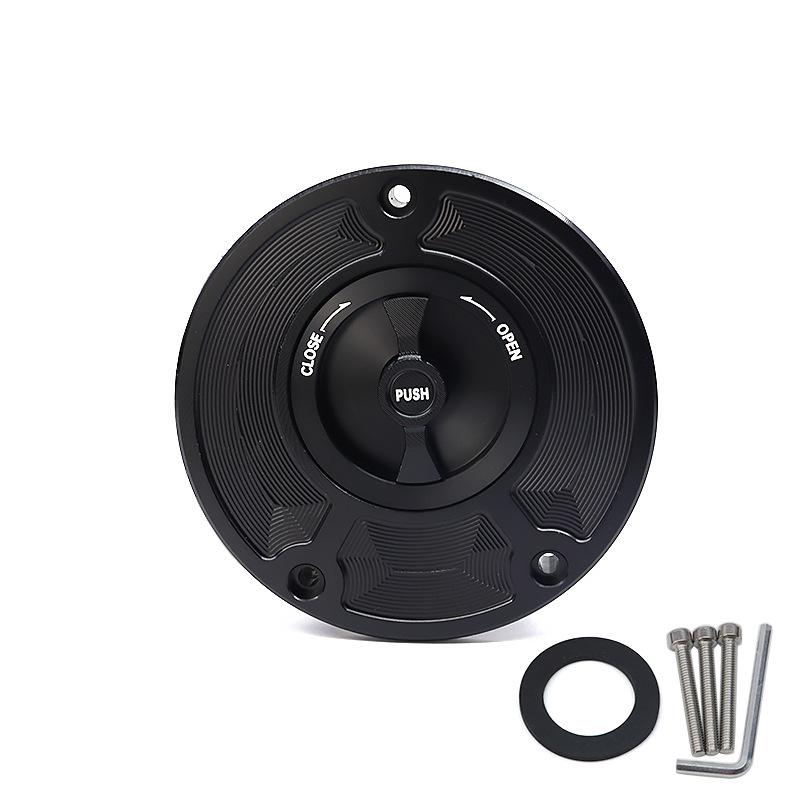 SH-L6010 Quick-Release Fuel Tank Cap: Aluminum Alloy Accessory for Honda Motorcycle Modification