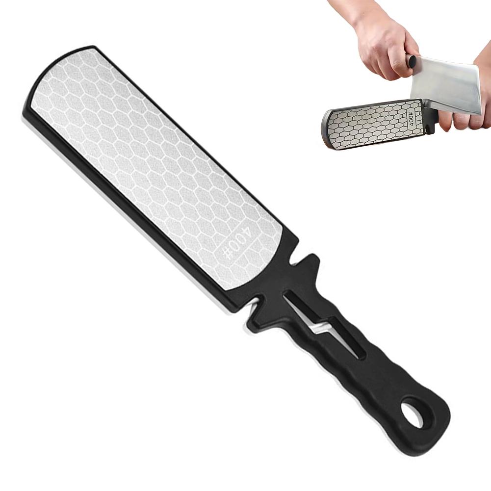 Emery Sharpening Knife Artifact, Household Kitchen Knife Sharpening Stone, 400-mesh Double-sided Multifunctional Sharpening Knif