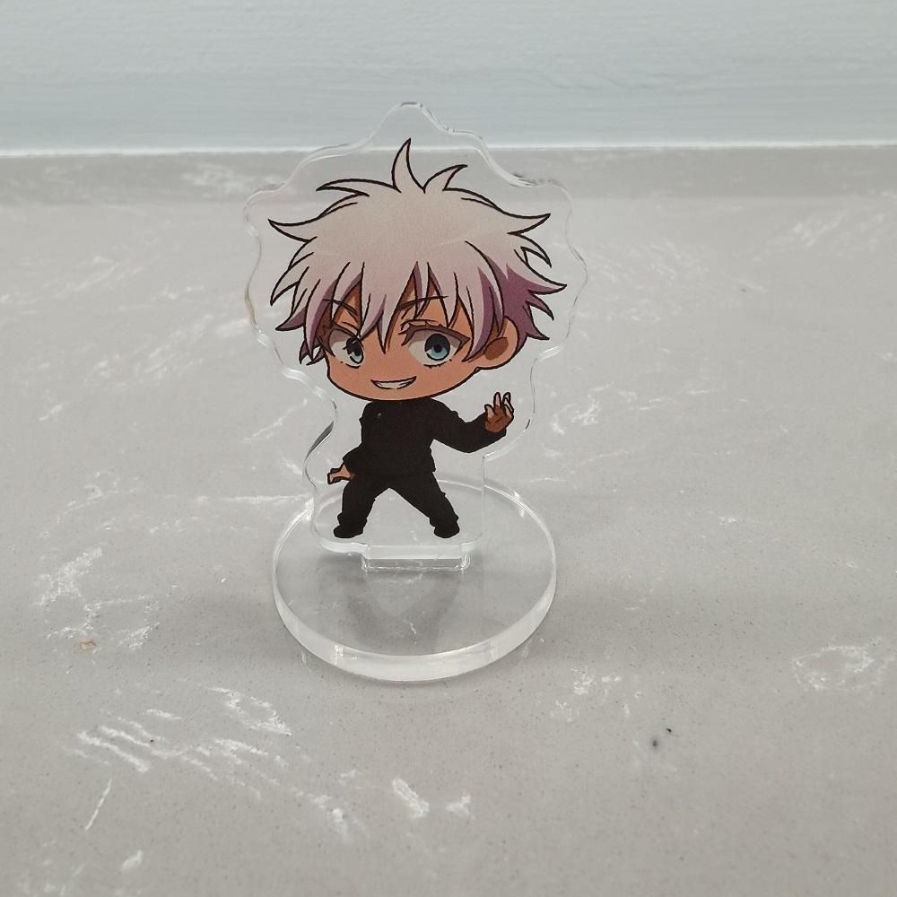 Animation Jujutsu Kaisen Figure Acrylic Stand Miniature Kids Playthings Yuji Itadori Gojo Satoru Fushiguro Megumi Costume Play Celebration Present