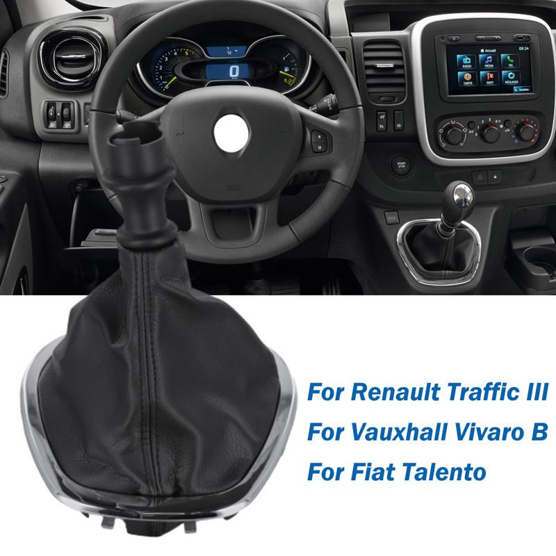 Gear Shift Knob Gaitor Boot Cover for Fiat Talento Vauxhall Vivaro B Renault Trafic III Car Replacement Parts