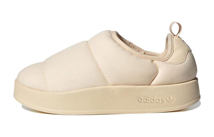 

Adidas PUFFYLETTE J Abrasion Resistant Low top Casual Shoes Cream Apricot Unisex IG7707 35.5