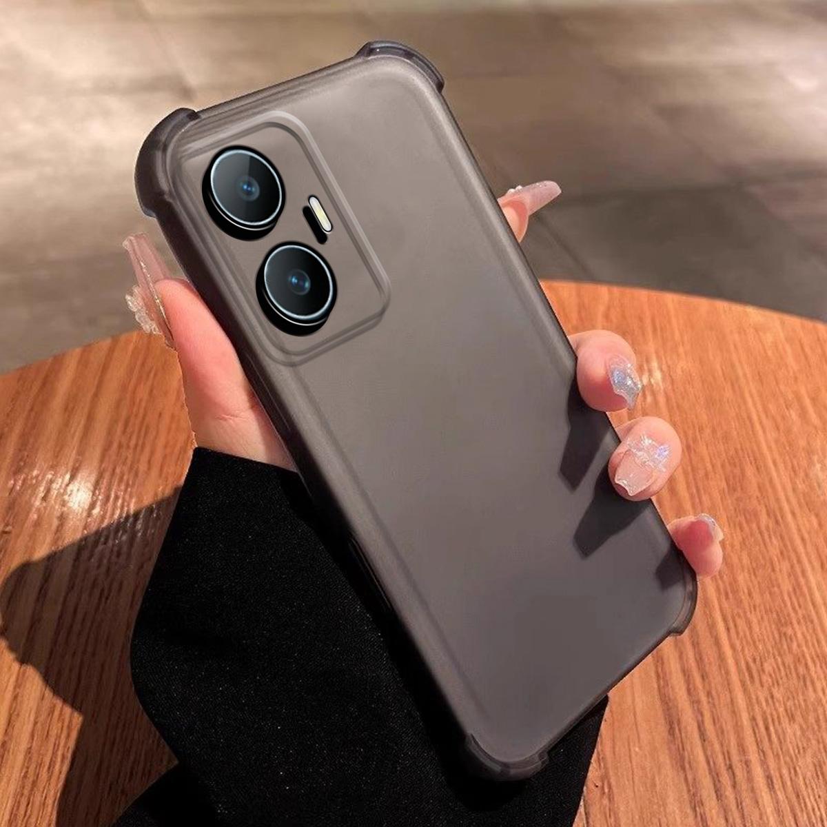 Case for realme C55 Translucent Frosted Matte Casing 4-Corner Airbag Shockproof Bumper Cover realme C55