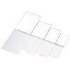 Ultra-Thin Aluminum Desktop Makeup Mirror - Compact Folding Design