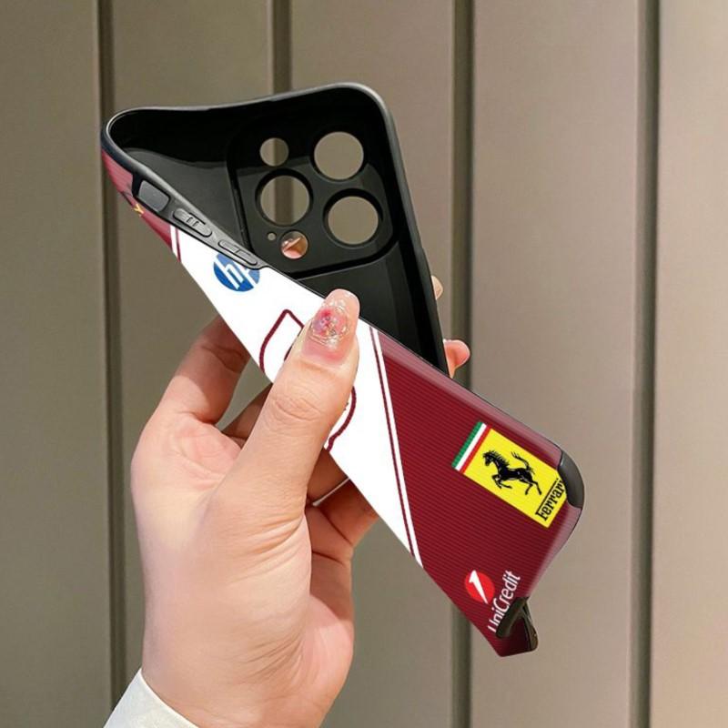 Für Ferrari F1 FF F12 Weiche Silikon-Rundum-Handyhülle Abdeckung Für iPhone 11 12 13 14 15 16 17 Pro X XR XS Max Mini 7 8 Plus