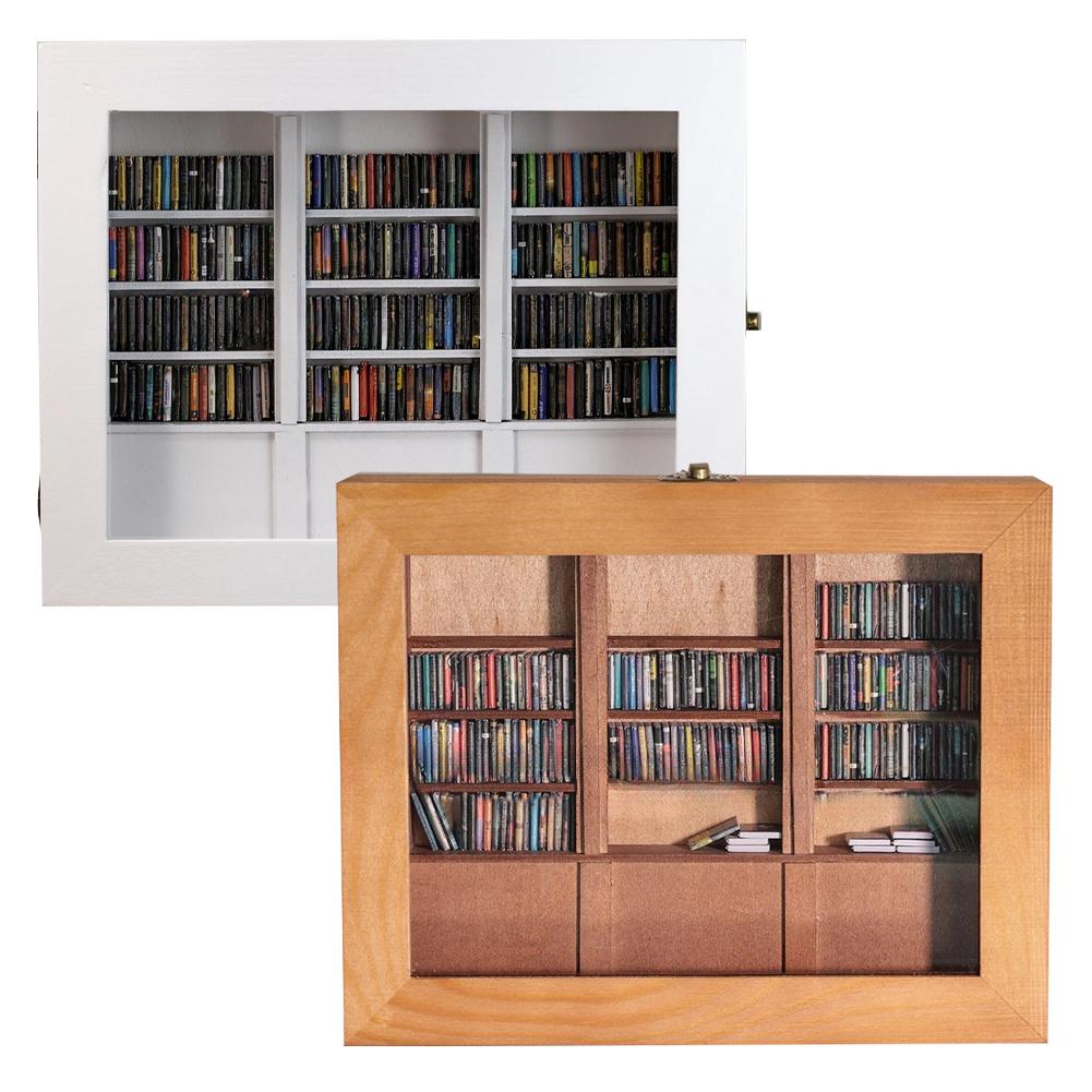 Mini Bookshelf Anti-anxiety Bookshelf Birthday Present Artistic Atmosphere Creative Organization Flexible Stress Relief