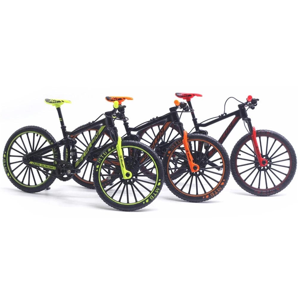 Collection Toys Diecast Metal Mini Bicycle Model Racing Bike Toy Mountain Bike Toy Road Bike Model