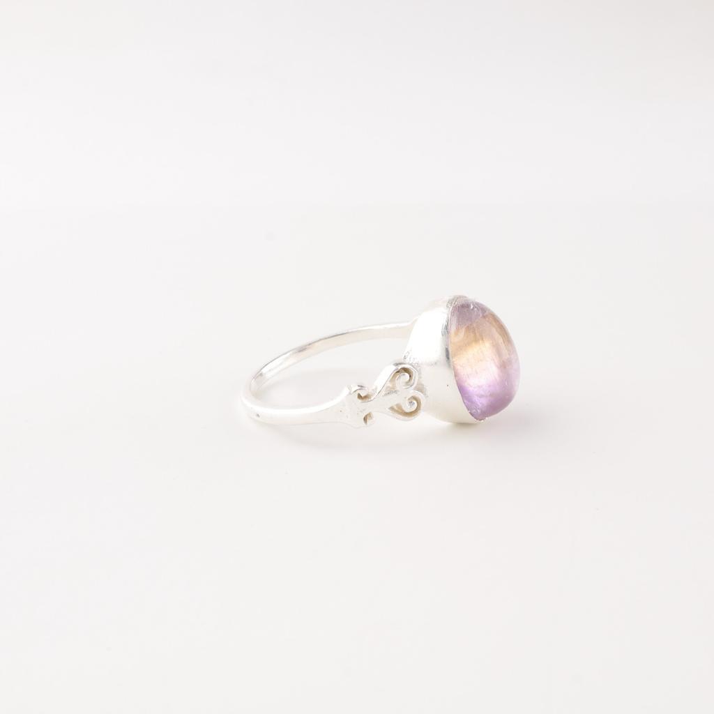 Natural Ametrine Gemstone 925 Sterling Silver Jewelry Handmade Ring Gift For Her RR-66-29