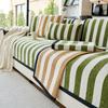 Bankkussen licht luxe high-end bankhoes 2024 nieuwe vier seizoenen universele lederen bankrugleuninghoes antislip