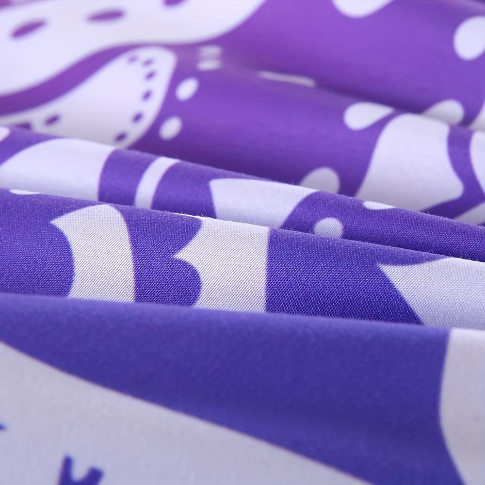3Pcs Duvet Cover Set Purple Mandala Duvet Cover For Twin/Full/Queen/King Christmas Gift For Bes Friends Amazing Bedding Set