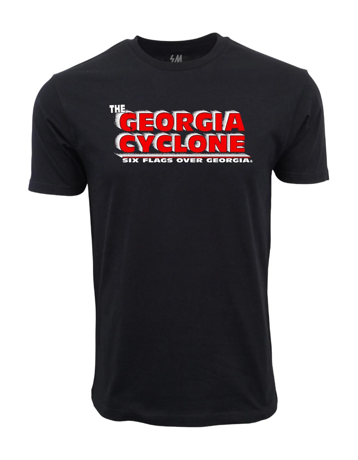 Unisex Adult Casual Graphic The Georgia Cyclone Graphic T Shirt T-S... S