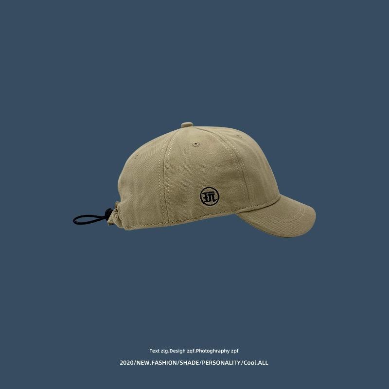 

Японский трендовый бренд бейсболка с коротким козырьком и мягким верхом для женщин на весну и лето, корейская версия, уличная универсальная бейсболка для мужчин M (56-58cm)