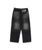 OTHERFITS Unique Black Hip Wide Denim Pants (Black)