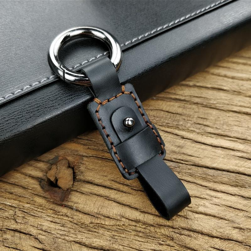 1 szt. Brelok samochodowy Ręcznie robiony skórzany brelok samochodowy Kreatywny brelok samochodowy