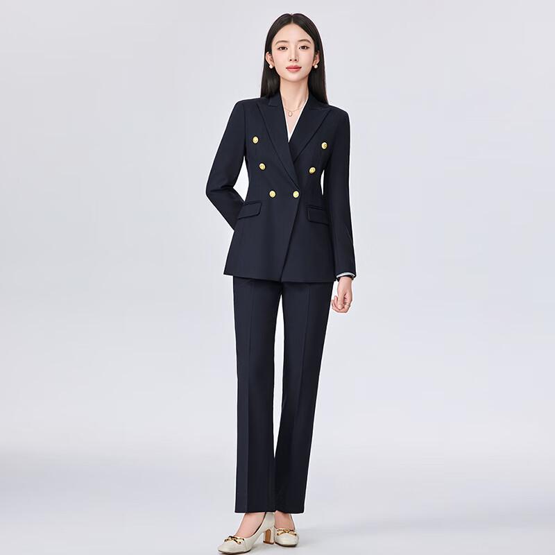 Women's Elegant Business & Casual Blazer Pants Suit Set