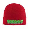 Feid Ferxxo Logo Knitted Hat Beanie Autumn Winter Hat Warm Unisex Hip-hop 90s Rapper Cap Men Women