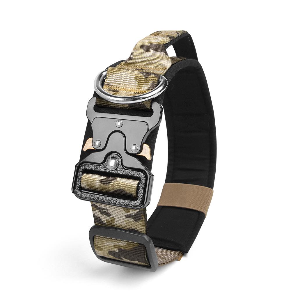 Pet Tactical Collar with Handle and Leash - Explosion-Proof Design