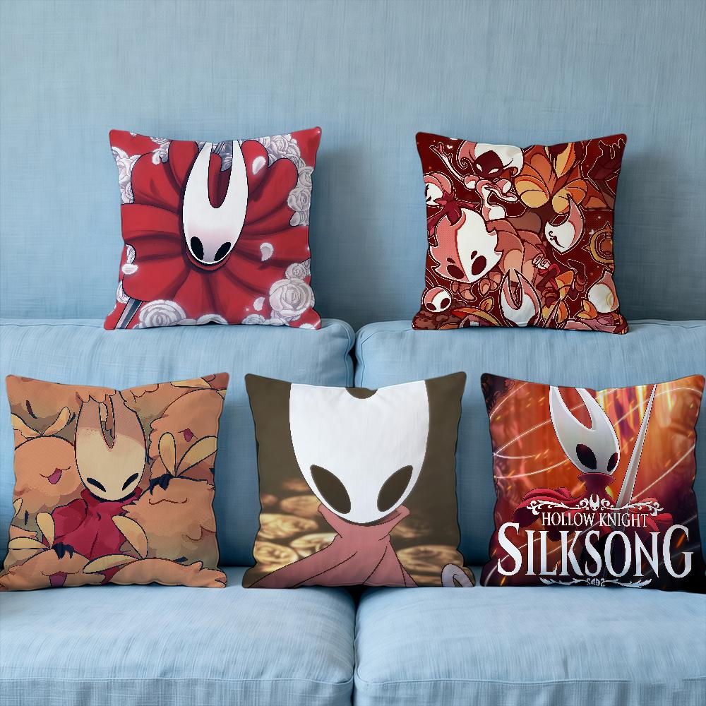 Silksong Cushion Cover Soft Hollow Case For Sofa Living Knight Room Home Comfortable Office Decor Protective Pillow Covers