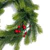 Artificial Christmas Green Vine Artificial Pine Needle Red Fruit Dog Tail Vine New Year Window Plant Scenery Decoration