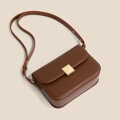 Bag Niche Spring/summer Women's Bag Armpit Crossbody Bag High-grade Leather Shoulder Tofu Small Square Bag