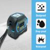 3 In 1 5M Tape Measure Ruler LCD Display Distance Meter Portable Building Measurement Device Laser Rangefinder