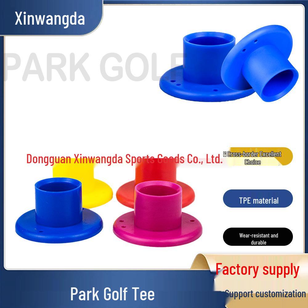 Golf Park TPE Golf Ball Tee  Holder Stand - Durable Golf Supplies Golf красный